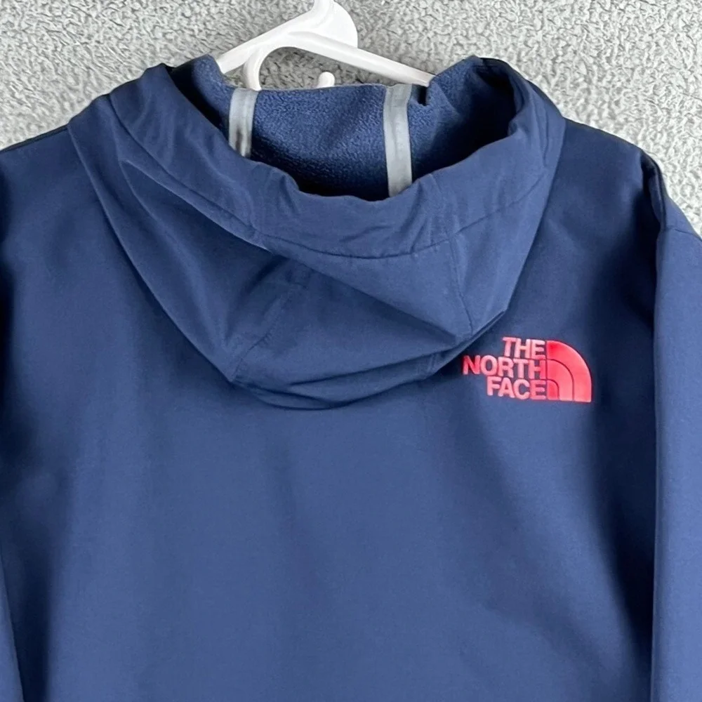 The North Face Men's Small Tekno Pullover Hoodie Jacket Navy‎ Blue (stain/wear)